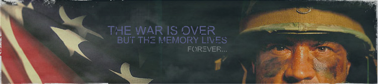 The war is over, but the memory lives forever
